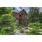 Z-Lite Rainer 6 Light Outdoor Post Mounted Fixture, 17.5in. W x 113.5in. H, Black 5015PHXXLR-564P-BK - alternate 4
